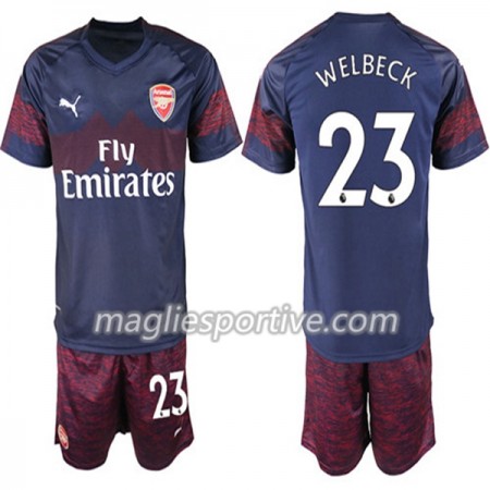 Completo Calcio Arsenal Danny Welbeck 23 Bambino Divisa Trasferta 2018/2019